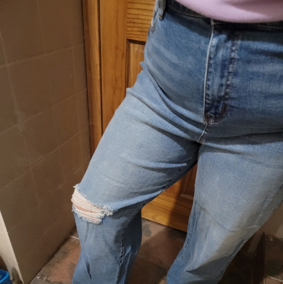 Eloquii Wide leg jeans 👖 'NWT' 14/16 - Picture 11 of 14